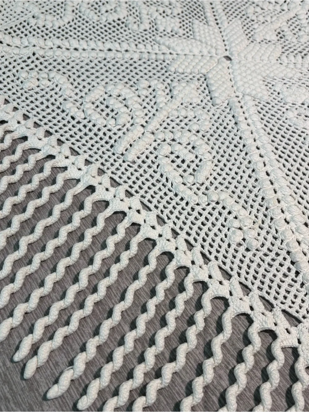 Handmade vintage crochet